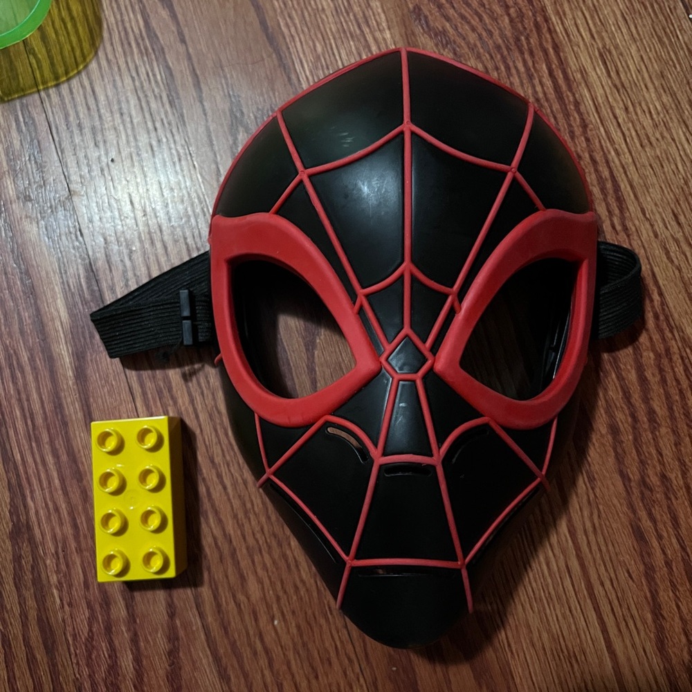 Spider-Man Marvel Across The Spider-Verse Miles Morales Mask for Kids Costume
